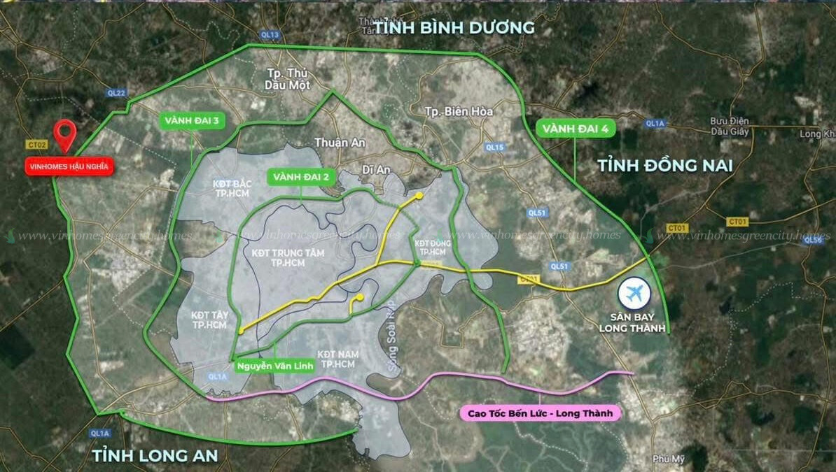 Liên Kết Vùng Vinhomes Green City