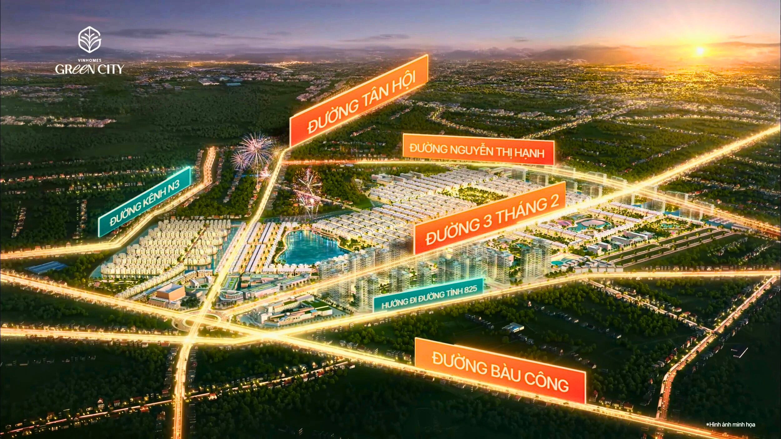 Liên Kết Vùng Vinhomes Green City