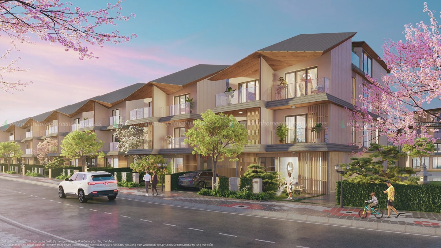 Nhà Phố Vinhomes Green City