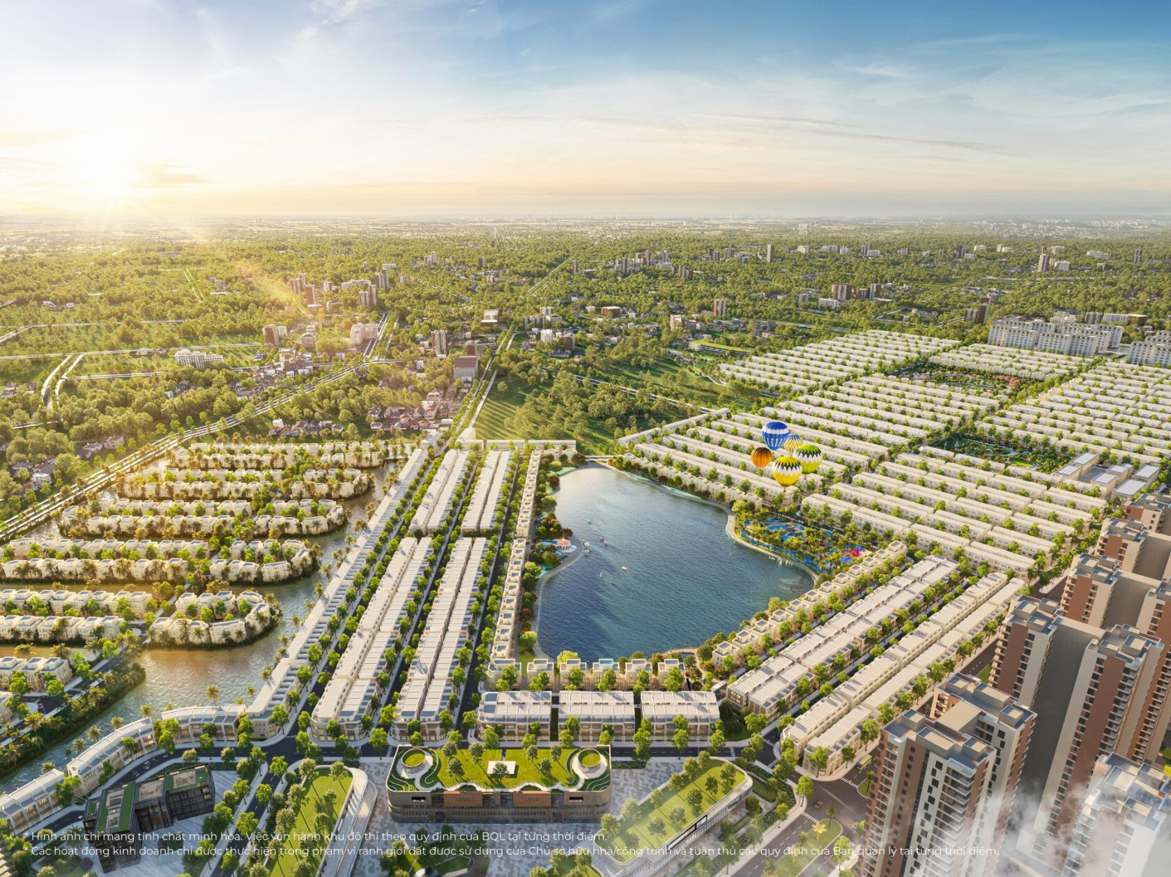 Phối Cảnh Vinhome Green City Long An