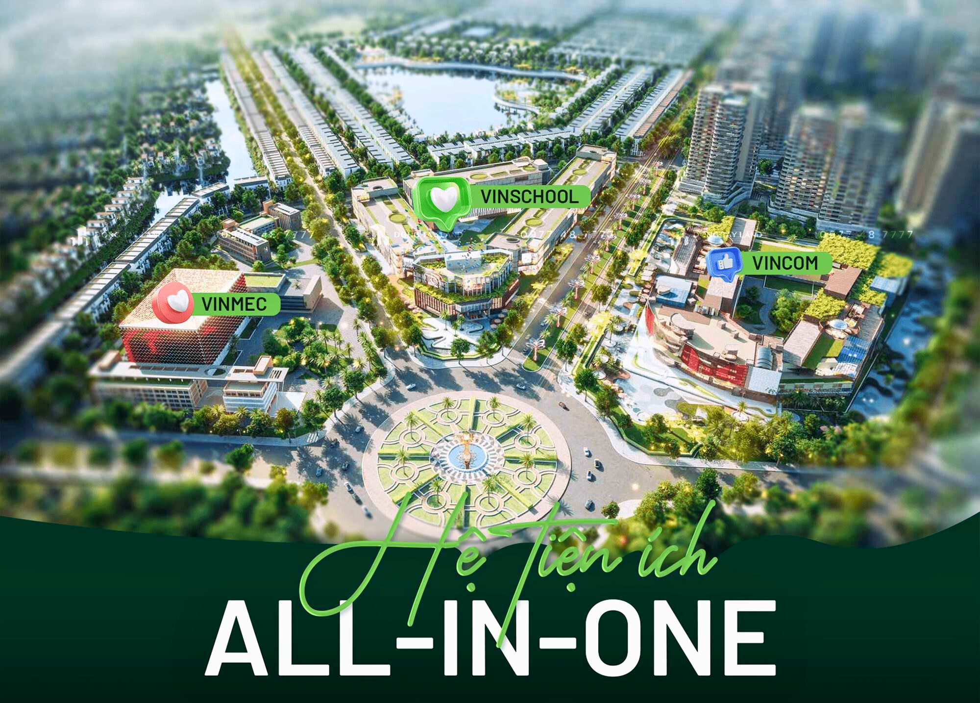 Tiện ích ở Vinhomes Green City